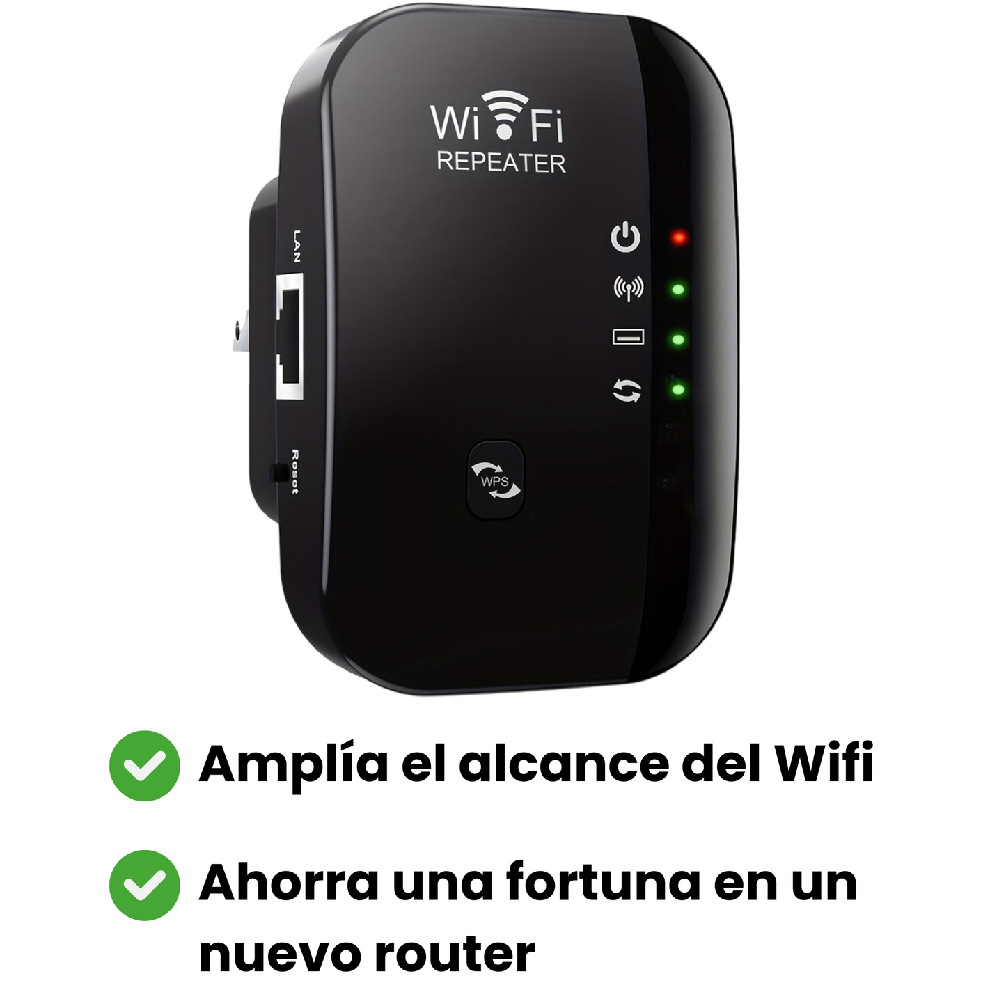 Amplificador Wifi Negro - Cuppingo™