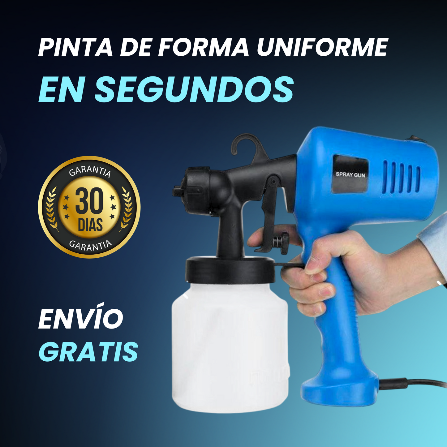 Pulverizador Azul de Pintura - Cuppingo™
